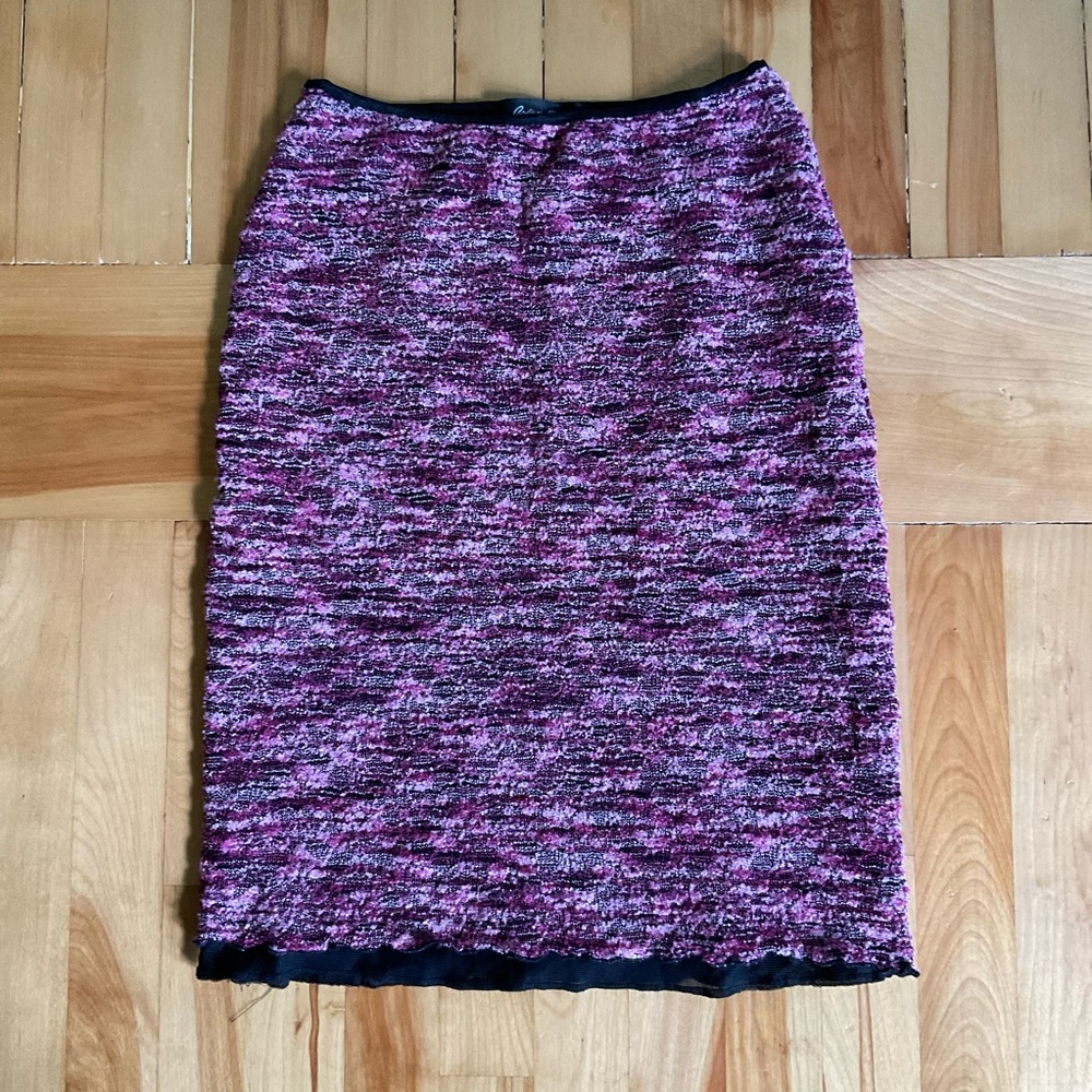 Vintage Y2K Arden B. Marled Knit Pencil Skirt